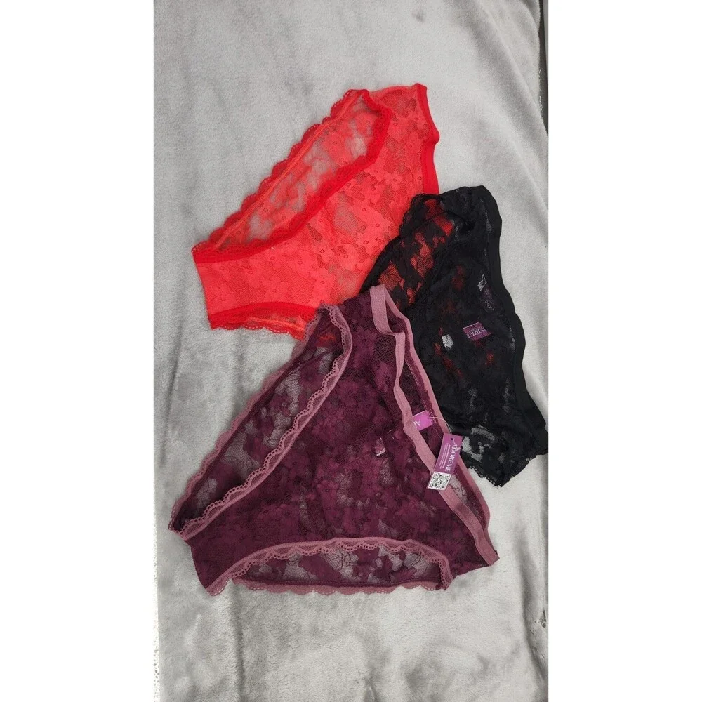 Adore Me Small 3 Pack Multicolor Panty Bottom NWT‎